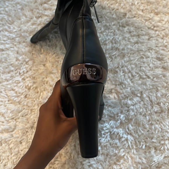 Guess Knee High Black Boots - Picture 3 of 9